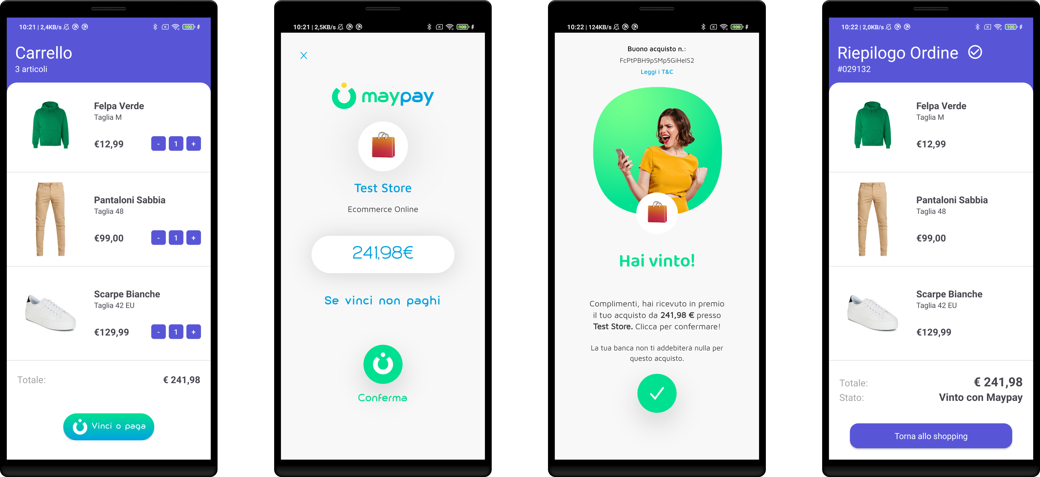 Android app payment flow